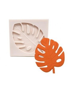 Molde de silicona hoja helecho