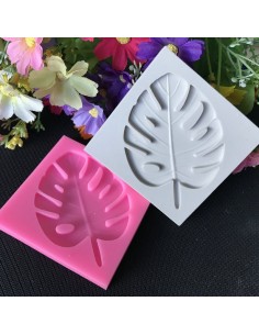 Molde de silicona hoja helecho 2