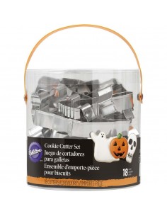 Set 18 cortadores Halloween 2