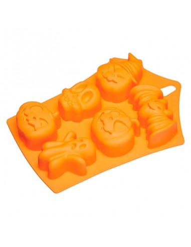 Molde figuras Halloween silicona