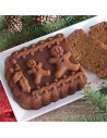 Molde Gingerbread Family Loaf Pan Nordic Ware