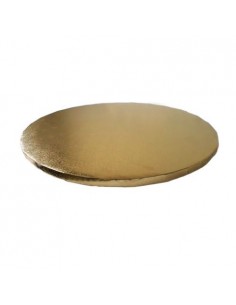 Base Tarta Redonda Oro 20cm
