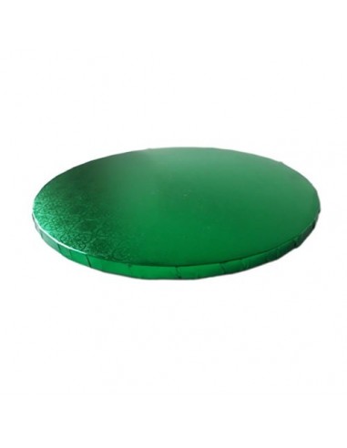 Base Tarta Redonda Verde 35 cm