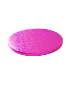 Base Tarta Redonda Fucsia 20 cm