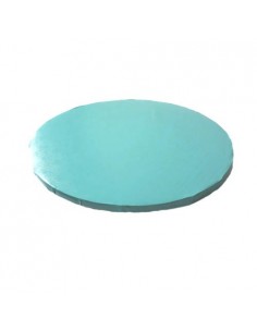 Base Tarta Redonda Azul Claro 30