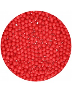 Perlas rojas 4mm 2