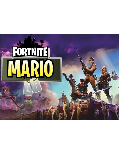 Papel de azúcar Fortnite para galletas