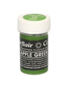 Colorante en Pasta verde manzana Sugarflair