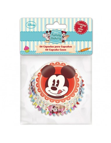 Cápsulas Mickey Mouse para cupcakes