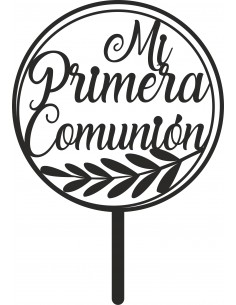 Topper para tarta Primera Comunión 2