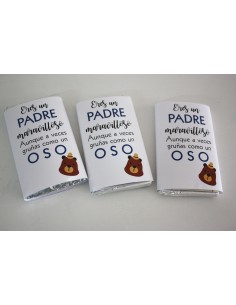 Chocolatinas día del padre