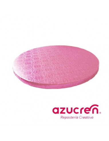 Base Tarta Redonda Rosa 20 cm 