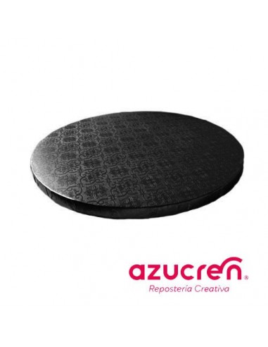 Base Tarta Redonda Negra 35 cm