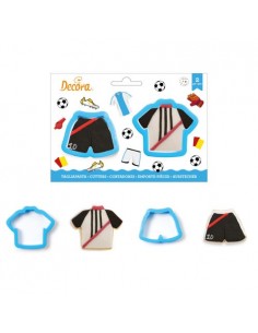 Set 2 cortadores camiseta y pantalon de futbol