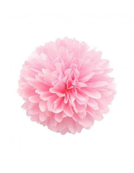 Flor de papel de color rosa