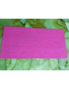 Mantel silicona encajes