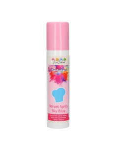 Spray Terciopelo azul