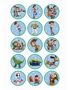 Papel de azúcar Toy Story para galletas