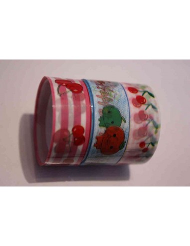 Pack 3 washi tape frutas