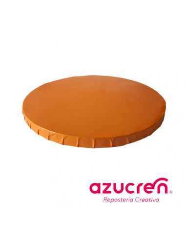 Base Tarta Redonda Naranja 25cm