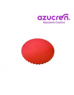 Base Tarta fina roja 20 cm