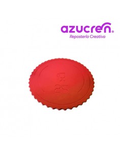 Base Tarta fina roja 25 cm