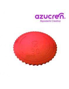 Base Tarta fina roja 30 cm