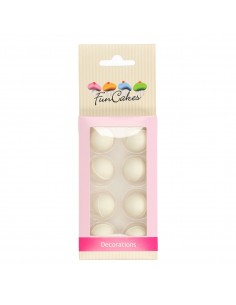 Bolas de chocolate blancas