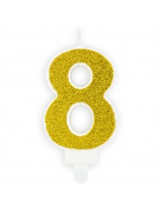 Vela purpurina oro 8 2