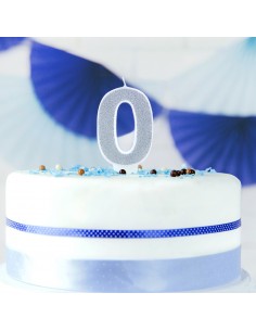 Vela purpurina plata 0