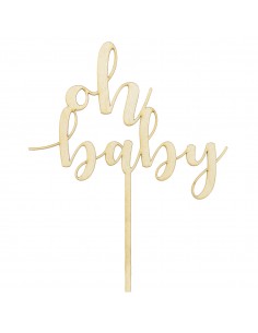Topper Oh Baby madera 2