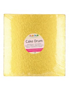 Base Tarta Cuadrada Oro 30 cm 2
