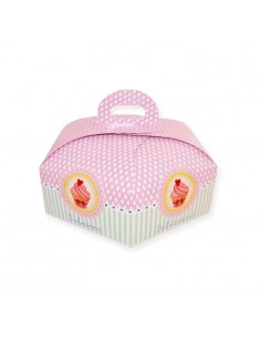 Caja para tarta hexagonal 25 cm