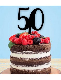 Topper para tarta de números