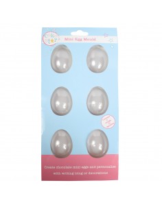 Molde mini huevos de pascua