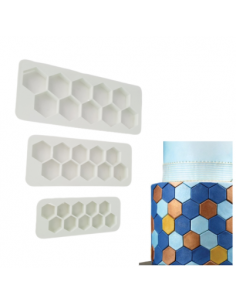 Set 3 Multicortadores hexágonos