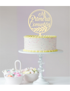 Topper para tarta Primera Comunión