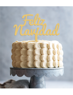 Topper cake Feliz Navidad