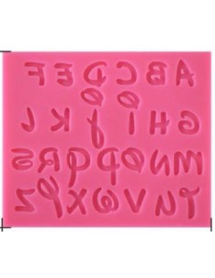 Molde Silicona Letras Disney
