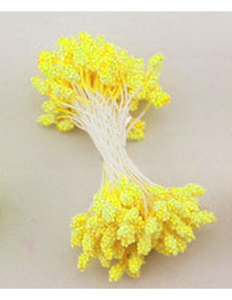 Estambres granulados 5mm amarillo