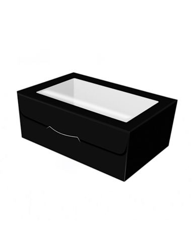 Caja para galletas negra