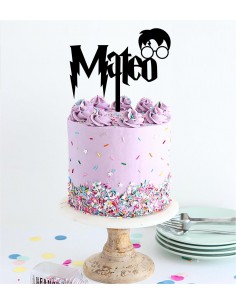 Topper Harry Potter con nombre