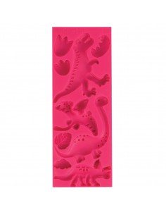 Molde de silicona dinosaurios