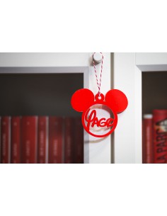 Bola árbol navidad personalizada Minnie