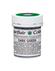 Colorante para Chocolate Verde Oscuro Sugarflair