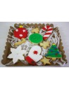 Caja galletas navideñas variadas