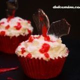 Cupcakes red velvet Halloween